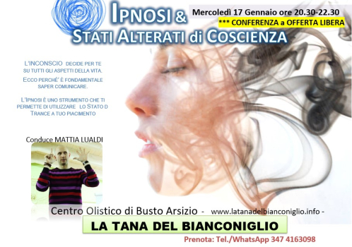 Conferenza: Autoipnosi - Stati di Trance -