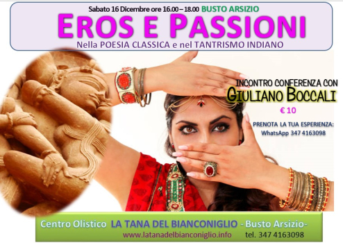 EROS E PASSIONI - Incontro Conferenza